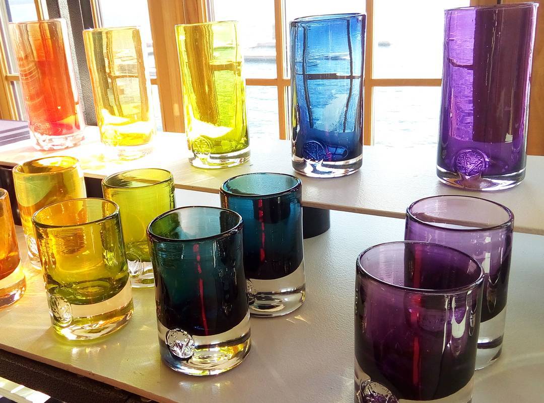Old Fashioned Glass – Coloured